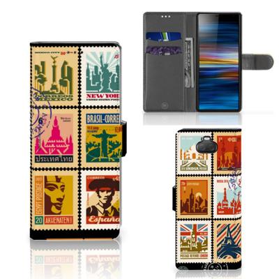 Sony Xperia 10 | Flip Cover | Postzegels