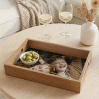 Dienblad bedrukken - Rechthoek - Beige - 23.5 x 37 cm