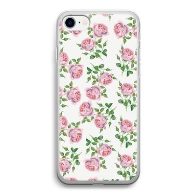 Kleine roosjes: iPhone SE 2020 Transparant Hoesje