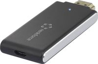 Renkforce renkCast 3 HDMI streaming stick AirPlay, Miracast, DLNA, Externe antenne - thumbnail