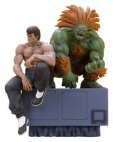 Street Fighter PVC Statues 1/10 Blanka & Fei Long 21 cm