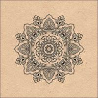 Ambiente Servetten 33x33cm Mandala Nature 20 stuks