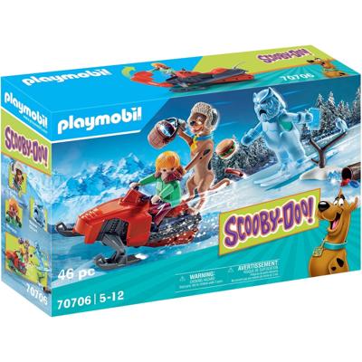 PLAYMOBIL scooby-doo! - avontuur met snow ghost constructiespeelgoed (70706)