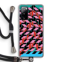 Skew Blush 2: Samsung Galaxy S20 FE / S20 FE 5G Transparant Hoesje met koord