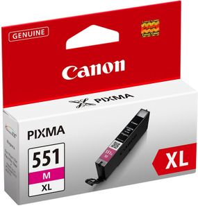 Canon CLI-551XL M inktcartridge 1 stuk(s) Origineel Hoog (XL) rendement Foto magenta