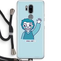 Zwaai: LG G7 Thinq Transparant Hoesje met koord