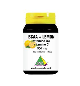 BCAA Lemon vitamine D3 vitamine C 500 mg