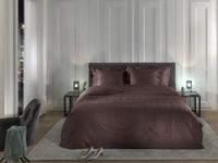 Heckett & Lane Heckett & Lane Diamante Dekbedovertrek 240x200/220 Marsala Brown