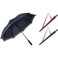 Paraplu 104 cm blauw of bordeaux