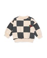 HEMA Babysweater Dierenprint Grijs (grijs)