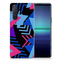 Sony Xperia 5II | TPU Hoesje | Funky Triangle Sony Xperia 5II | TPU Hoesje | Funky Triangle