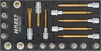 HAZET Dopsleutelbitset - TORX® 163-492/22 - 1/2 inch (12,5 mm) vierkant hol - Binnen-TORX®-profiel, Tamper resistant TORX®-profiel - 22-delig - T20 -