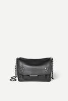 Jerome Dreyfuss crossbody Lulu S 44LULUSVE calfskin noir silver