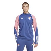 adidas Olympique Lyon Trainingstrui 1/4-Zip 2023-2024 Blauw Roze Wit - thumbnail