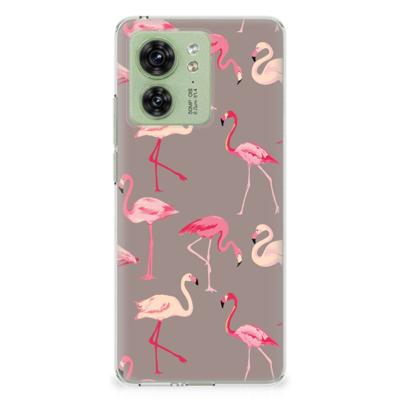 Motorola Edge 40 | TPU Hoesje | Flamingo