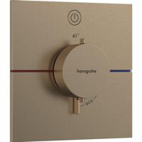 Hansgrohe Showerselect thermostaat inbouw voor 1 functie brushed bronze 15571140 - thumbnail
