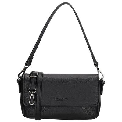 Beagles Schoudertasje met Overslag Tarragona Zwart