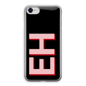 Monogram: iPhone 8 Transparant Hoesje