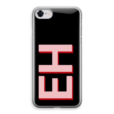 Monogram: iPhone 8 Transparant Hoesje