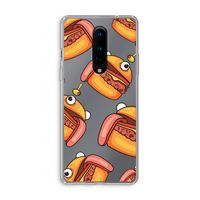 Hamburger: OnePlus 8 Transparant Hoesje