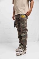 Fearless Blood Vintage Cargo Broek Heren Camouflage - Maat M - Kleur: Donkergroen | Soccerfanshop