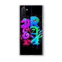 Dream: Samsung Galaxy Note 10 Transparant Hoesje