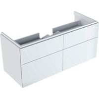 Geberit Xeno2 wastafelonderkast 4 laden 117,4x46,2cm glans wit 500518011 - thumbnail