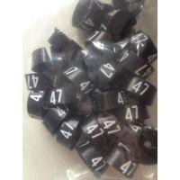 MB zwart/wit 47 voor op kledinghanger