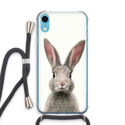 Daisy: iPhone XR Transparant Hoesje met koord