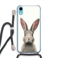 Daisy: iPhone XR Transparant Hoesje met koord