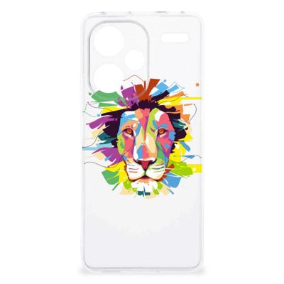 Xiaomi Redmi Note 13 Pro Plus Telefoonhoesje met Naam Lion Color