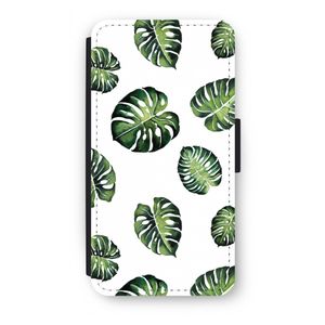 Samsung Galaxy A3 (2015) Flip Hoesje - Tropische bladeren