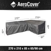 Loungesethoes hoek hoge rugleuning 270x210x85x65-90 - Aerocover