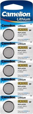 Camelion cr2032 lithium 3v 5 stuks blister