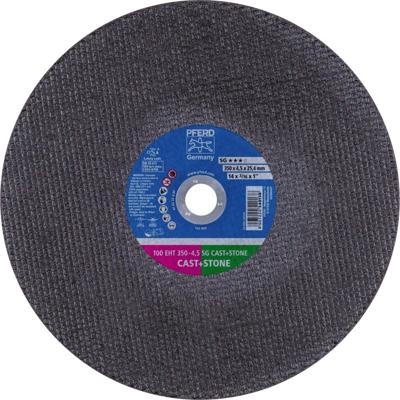 PFERD TOOLS 100 EHT 350-4,5 SG CAST+STONE/25,4 61329532 Doorslijpschijf recht 350 mm 10 stuk(s) Gietijzer, Pletbaar gietijzer, Beton