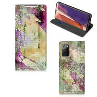 Bookcase Samsung Galaxy Note20 Letter Painting - thumbnail