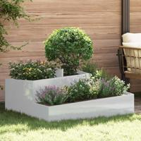 Tuin Bloempot Zilver 100 x 100 x 50 cm Gegalvaniseerd staal