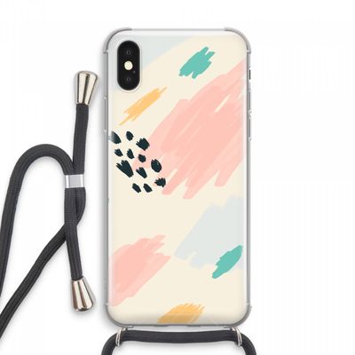 Sunday Chillings: iPhone XS Max Transparant Hoesje met koord