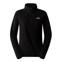 The North Face 100 Glacier 1/4 Zip Fleece Dames TNF Black/NPF XL