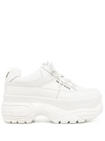 NAKED WOLFE baskets Sporty à plateforme - Blanc - thumbnail