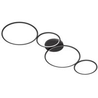 Trio Design plafondlamp Rondo 4-rings 622610432