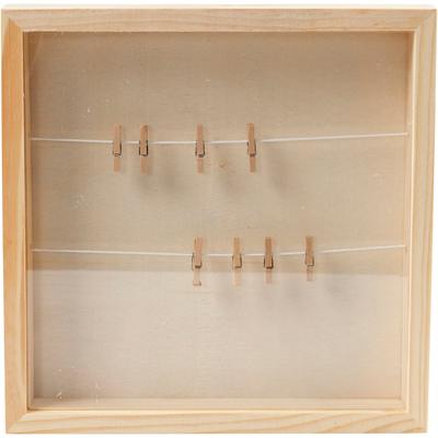 Creativ Company 3d lijst, d: 35 mm, afm 23x23 cm, 1 stuk
