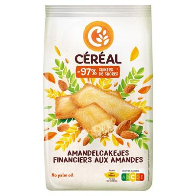 Cereal amandelcakejes minder suikers