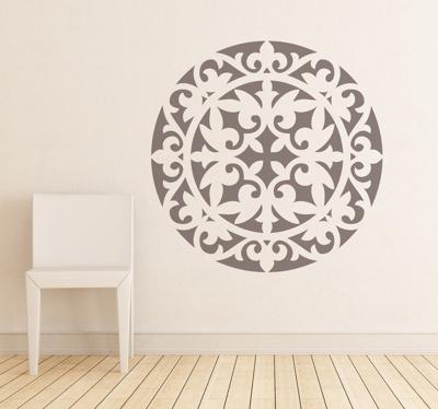 Christenen ronde rozet sticker