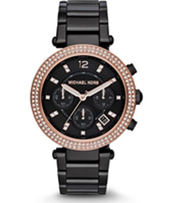 Horlogeband Michael Kors MK5885 Staal Zwart 20mm