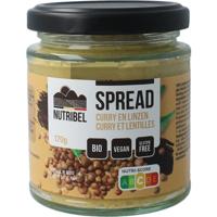 Nutribel Curry linzen spread glutenvrij bio