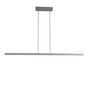 Masterlight Hanglamp eettafel - kantoor Real 3 130cm grijs 2976-37-S-P-DW