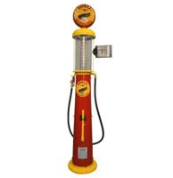 Wayne 615 Shell 10 Gallon Benzinepomp - Rood & Geel - Reproductie