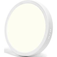 LED Paneel Downlight Rond 24W - Natuurlijk Wit 4000K - Ø30cm - Flikkervrij