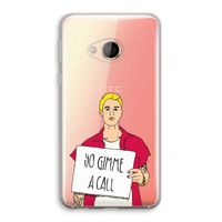 Gimme a call: HTC U Play Transparant Hoesje
